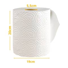 GENERICO - Toalla De Papel Absorbente Alba Hogar 2 x 250mtrs