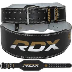RDX - Cinturón de cuero para gimnasio de 6 pulgadas Talla 2XL