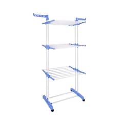 PUNTO STORE - Tendedero Colgador De Ropa Con 3 Niveles Plegable - Ps