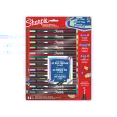 SHARPIE - 12 Marcadores Acrílicos Punta Bala Tonos Tierra