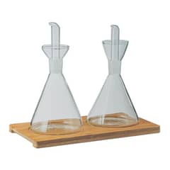 GLASSO - Set De Alcuzas Base Bamboo