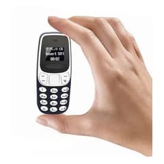 GENERICO - Llavero Mini Celular Telefono Dual Sim 380mah Bluetooth M10