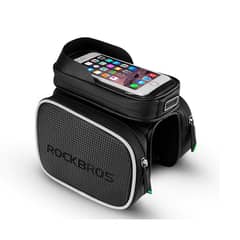 ROCKBROS - Bolso para bicicleta con soporte para teléfono 009