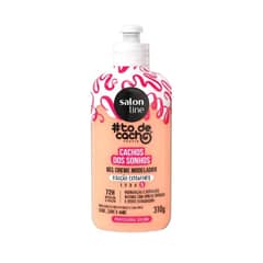 SALON LINE - GEL CREMA MODELADOR CACHOS DOS SONHOS EXTRA FUERTE 310G