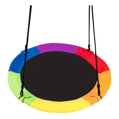 ESHOPANGIE - Columpio Mecedor Ovalado Multicolor peso maximo 150kg