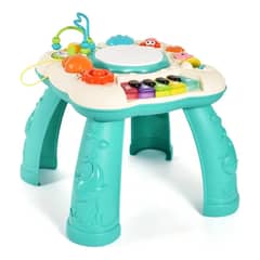 SPACEZAT - Mesa De Aprendizaje Musical Juguete Didáctico Azul
