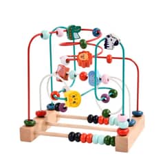 GENERICO - Juego Multifuncional De Abaco Montessori Animalitos