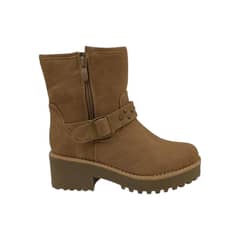 HERIEL - Bota Camel Tachas Mujer