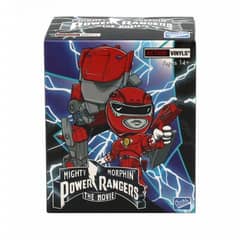 GENERICO - Figura Mighty Morphin Power Rangers Action Vinyls - Blanco