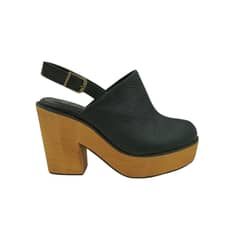 HERIEL - Zapato Negro Plataforma Texturizado