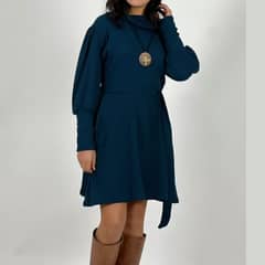 ARRAKASTA - Vestido de lanilla ML