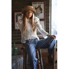 CALEDONIA LABEL - MAYA BLOUSE - BLANCA