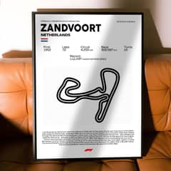 GENERICO - Cuadro Zandvoort Países Bajos Formula 1