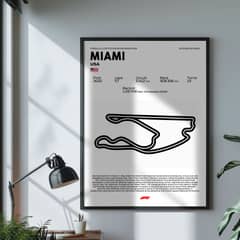 GENERICO - Cuadro Miami USA Formula 1
