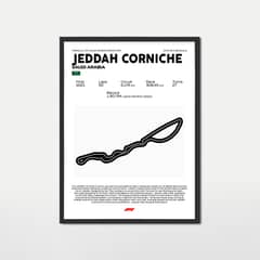 GENERICO - Cuadro Formula 1 Jeddah Corniche Arabia Saudita