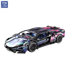 TIOZONEY - Block Kits de construcción de automóviles con control remoto