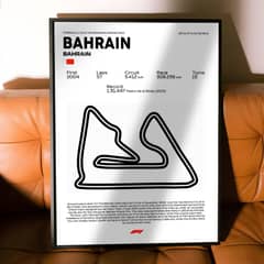 GENERICO - Cuadro Circuito Internacional Bahréin Formula 1