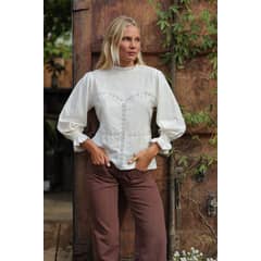 CALEDONIA LABEL - NEVES BLOUSE - BLANCA