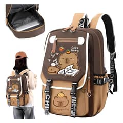 KUANGYE - Mochila Escolar Capibara Kawaii 21l Capybara 2025 Para Niñas