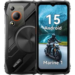 OSCAL - MARINE 1 Celular, 12GB+128GB, 16MP, Android 15, NFC