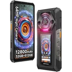 ULEFONE - Armor 30 Pro 5G Celular, 32GB+512GB, 12800mAh, NFC