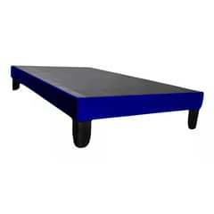 GENERICO - BASE DE CAMA PLAZA Y MEDIA 1.5 AZUL