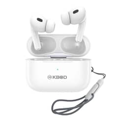 KBOD - Audífonos Inalámbricos Bluetooth 5.4 Tws C4 Blanco
