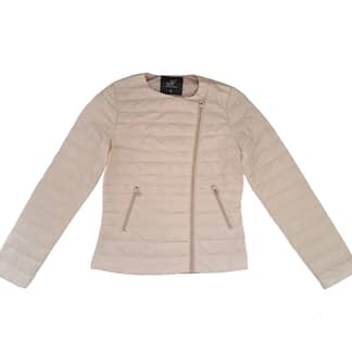 ETERNIUM - Parka de Plumas Ultraligera Mujer color Blanco Invierno