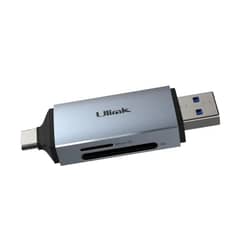 GENERICO - Lector de memoria dual USB C y USB 30 para SD y microSD