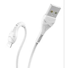 GENERICO - Cable Carga USB Lightning Hoco X20 2 Metros Blanco