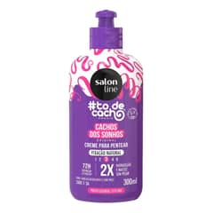 SALON LINE - TO DE CACHO CREMA DE PEINAR CACHOS DOS SONHOS 300 ML
