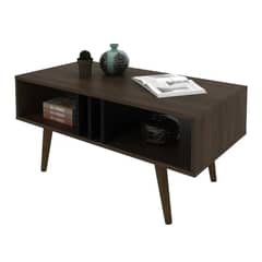 TECNOMOBILI - Mesa de centro rustico/negro MC2226