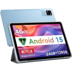 BLACKVIEW - Tab60Pro Tableta, 24GB+128GB, 10.1 pulgadas, Android15