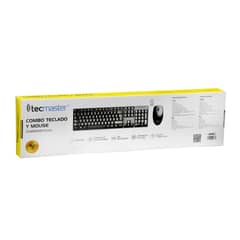 TECMASTER - Kit Teclado Mouse Inalambrico Multimedia Tm-100512