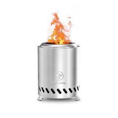 BOSSCAMP - Brasero Sobremesa Sin Humo Fireboss Tabletop Silver