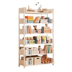 DETODOYMAS - Librero Organizador 170x60x25 cm Chic Home - Blanco