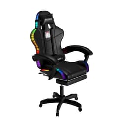 HELL CASTLE - Silla Gamer Rgb Profesional Reclinable Con Luz Variable Homer