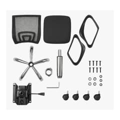 GENERICO - Sillas Oficina Escritorio reclinable Ergonómicas Pc Cuero Pu