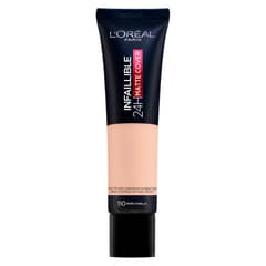 LOREAL PARIS - Base Maquillaje Infallible Matte Cover 110 Vanille Rose