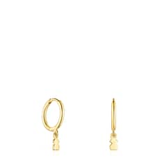 TOUS - Pendientes Cool Joy de Plata Vermeil Mujer