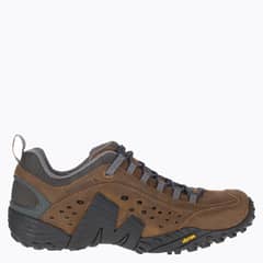 MERRELL - Intercept Zapatilla Outdoor Hombre Cuero Café