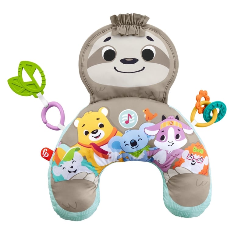 FISHER PRICE Gimnasio Para Bebe Cojin de Actividades Osos Perezoso Ofertitas