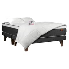 CELTA - Cama Europea Everest King + Textil King