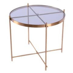 DISEÑO 3 - Mesa Lateral X 830 Bronce