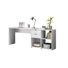 HOME MOBILI - Escritorio 2 Cajones Fenty Blanco
