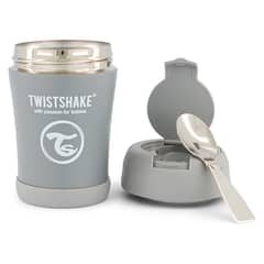 TWISTSHAKE - Termo Para Comida Gris