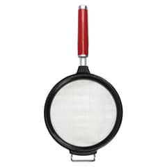 KITCHENAID - Colador Metal Mango Rojo
