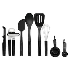 KITCHENAID - Set 15 Utensilios y Gadgets Negro