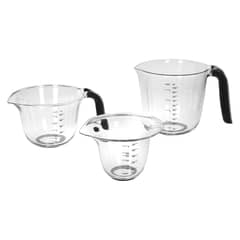 KITCHENAID - Set 3 Jarros Medidas Negro