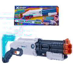 X SHOT - Lanzador Vigilante Con 24 Dardos